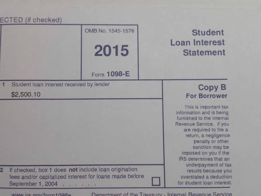 Form 1098E By: Andrew Weber C.S.L.C, C.C.C.